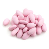 Amêndoas Confeitada Rosa Bebe Premium 500g - Mega Oferta