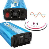 Inversor Onda Pura Corriente 1000w 12v 220v Usb Vehiculo