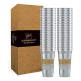 Vasos Aluminio 12oz: Pack 50 Fiesta