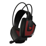 Auriculares Gamer Patriot Viper V360 Surround 7.1 Red Led