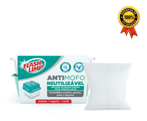 Anti Mofo Reutilizável 400g Amo1836 Flash Limp