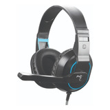 Auricular Gaming Kolke Kga-435 Phoenix Microfono Luz Led Color Rojo