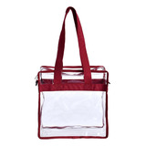 Pvc Transparente Bolso De Moda De Playa Bolsa De Hombro Para