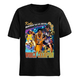 Camiseta Basica Unissex Kobe Bryant Nba World Champion Mvp 