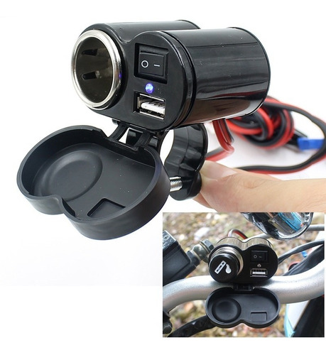 Cargador Usb Para Moto Y Encendedor Moto Celular Gps iPhone