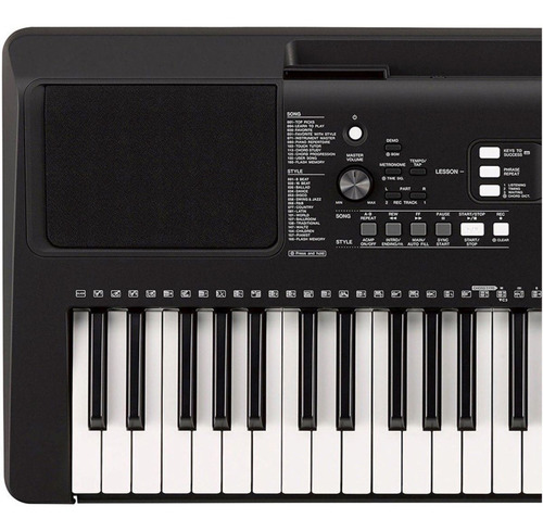 Yamaha Psr-e373 Piano + Forro, Dvd, Adap Y Envío Citimusic