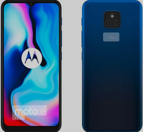 Celular Moto E7 Plus 64gb Azul 