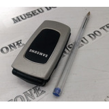 Celular Samsung X150 Flip Pequeno Antigo De Chip Usado