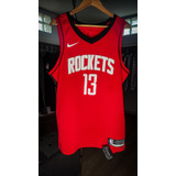 Jersey Houston Rockets 13 James Harden Tam Xl Usada Original