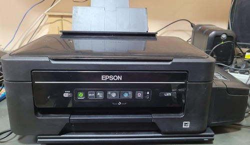 Impressora Multifuncional Epson L375 Com Wifi Preta 110v