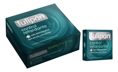 Preservativos Tulipán Control Retardante X 36. Variantes