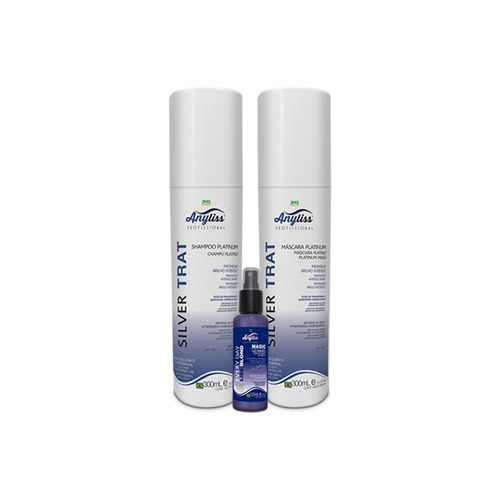 Shampoo Matizador 300 Ml Y Protector Termico 120 Ml (kit)