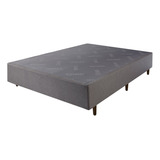 Base Box Casal Serflex Nice 30x158x198cm Cinza Hg