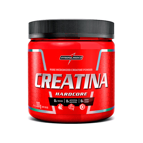 Creatina Hardcore 300g Pura Integralmédica