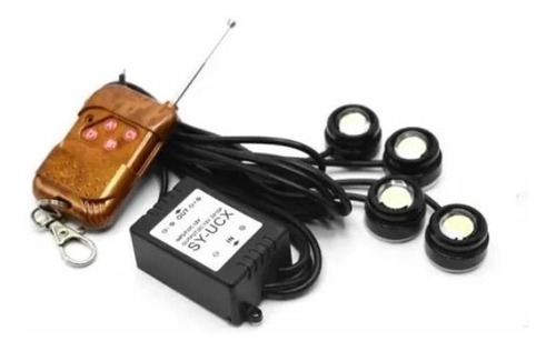 Strobo Olho De Gato/águia 12v Som Automotivo Drl