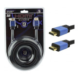 Cabo Hdmi 5 Metros 2.0 4k Ultra Hd 3d 19 Pinos 018-0520