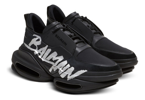 Tenis Balmain Paris B-bold Low Sneakers Gucci Balenciaga 