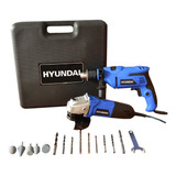 Kit De Rotomartillo Hyrt500 + Mini Amoladora Hya500- Hyk5000