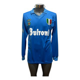 Jersey Retro Del Napoli Italia Diego Maradona #10 1986-1987