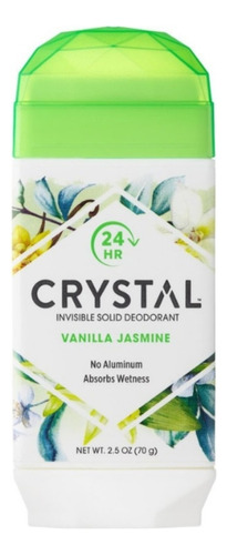 Desodorante Crystal Aluminum Free 24hs Vanilla & Jasmine 70g