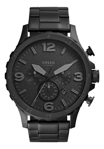 Fossil Grant Reloj Negro Para Hombre Jr 1401