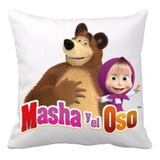 Almohadón De Masha Y El Oso