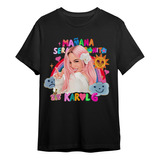 Camiseta Karol G Cartoon Manana Sera Bonito Pink Rainbow