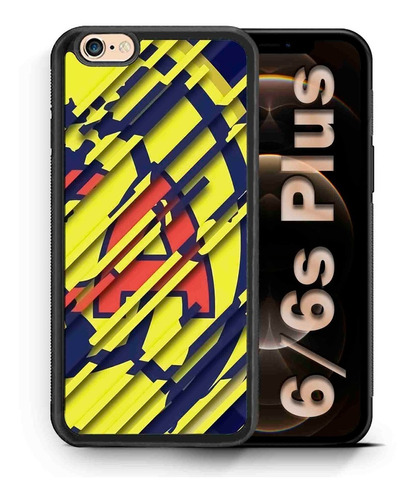 Funda Protectora Para iPhone Club America Tpu Case Futbol