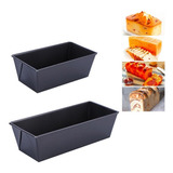 Duo Molde Pan De Caja Panadería Hornear Antiadherente