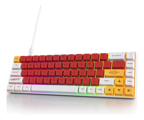 Teclado Mecanico Fogruaden, Rgb, Usb-c, Mac/win