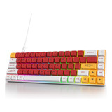 Teclado Mecanico Fogruaden, Rgb, Usb-c, Mac/win