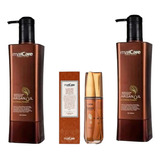 Pack Aceite Argan Premium + Shampoo + Acondicionador 800ml