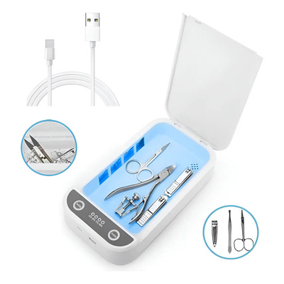 Caja Esterilizador Uv Instrumental Para Pinzas,uñas,manicura