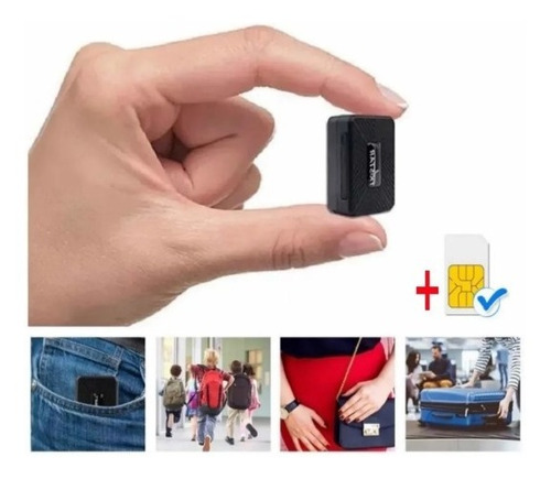 Gps Tracker Mini Bolsillo Espía Seguimiento Carro Moto Niño 