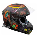 Casco Strange Chakra Cerrado Multiverso Certificado Negro