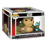 Funko Pop Star Wars  Jabba El Hutt Con Salacious 40th Delux