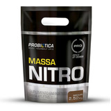 Hipercalorico Probiótica Massa Nitro Refil 2,5 Kg - Morango