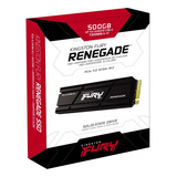 Ssd Kingston Fury Renegade Ps5, 500gb, Pci Express 4.0, M.2