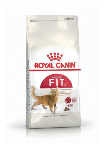 Alimento Royal Canin Feline Health Nutrition Regular Fit 32 Para Gato Adulto Sabor Mix En Bolsa De 15 kg