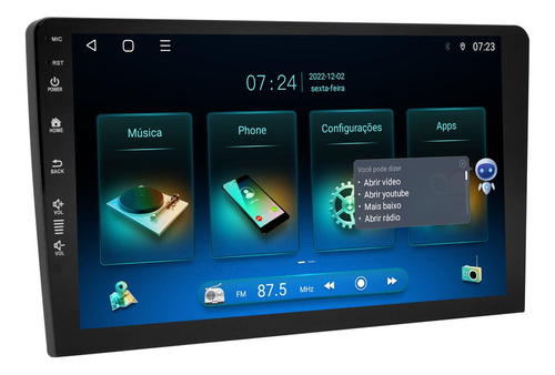 Multimidia I30 Hyundai 2007/2012 Carplay Sem Fio Octa Core