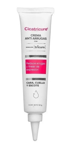 Cicatricure Tricure Crema Facial Antiarruga Con Colágeno 50g