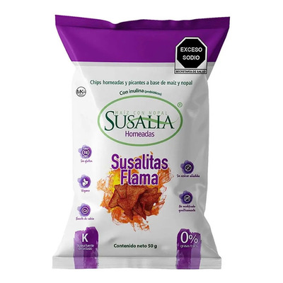 Snack Susalia Susalitas Flama 50g | MercadoLibre