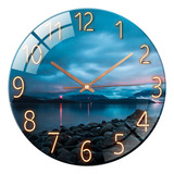 3 Reloj De Pared De Cristal, Moderno Y Silencioso, De 30
