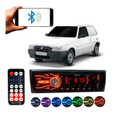 Radio Pendriv Mp3 Bluetooth Automotivo Fiat Uno Fire 7 Cores
