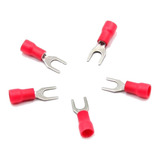 Terminales Sv1.25-3 Horquilla Cable Awg 22 16 Rojo 20pzs