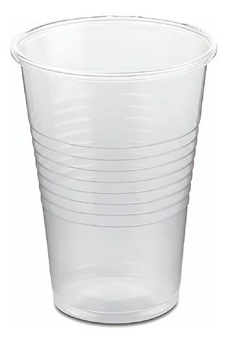 Vaso Plastico Descartable 350cc Trago Largo X100 Unidades