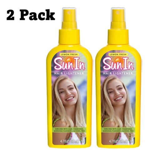 Aclarador Sun In Hair Lightener 138ml (2 Pack)*importado*