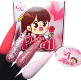 Rebel Pink Colección De 4 Acrílicos 1 Variante Color Petal