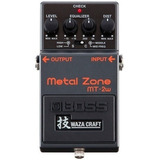 Pedal Boss Metal Zone Mt2 Mt-2w Waza Craft C/ Garantia + Nfe