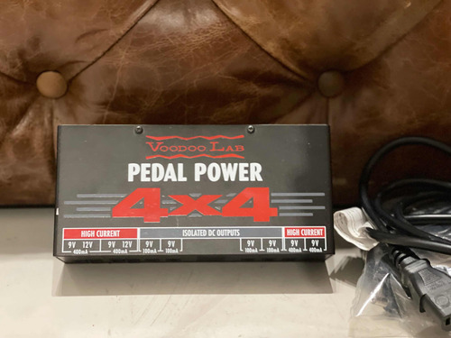 Fuente Pedales - Voodoo Lab Pedal Power 4x4 - Impecable